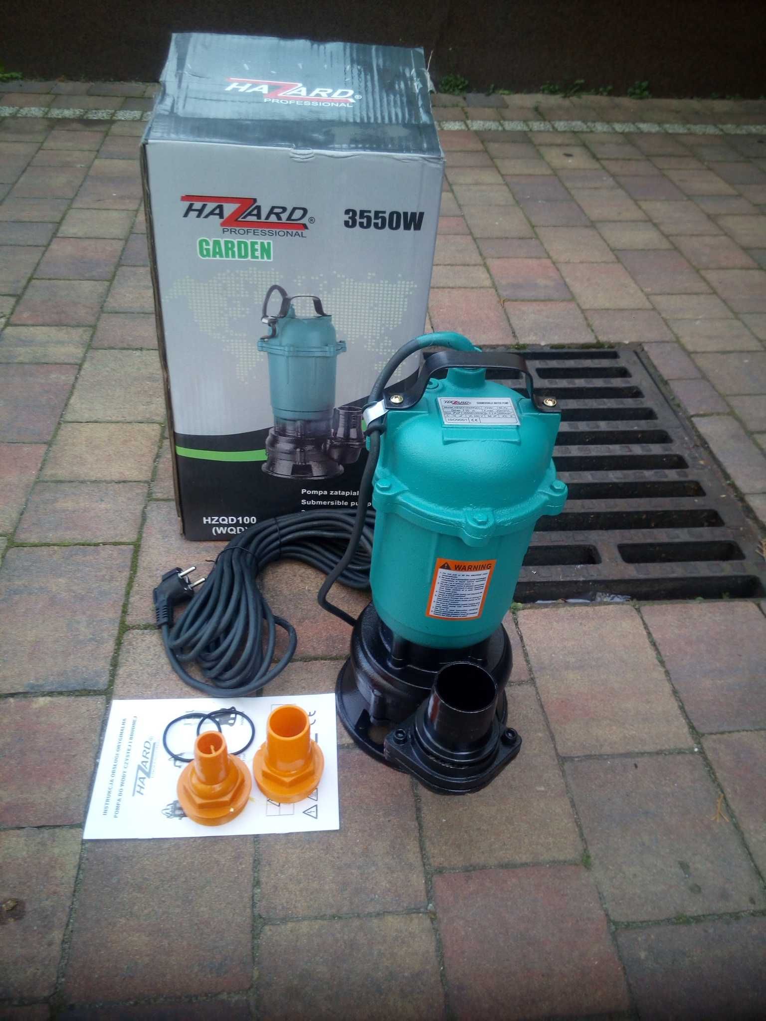 Pompa ciężka żeliwna z rozdrabniaczem zatapialna wyjście 2 cale 52mm