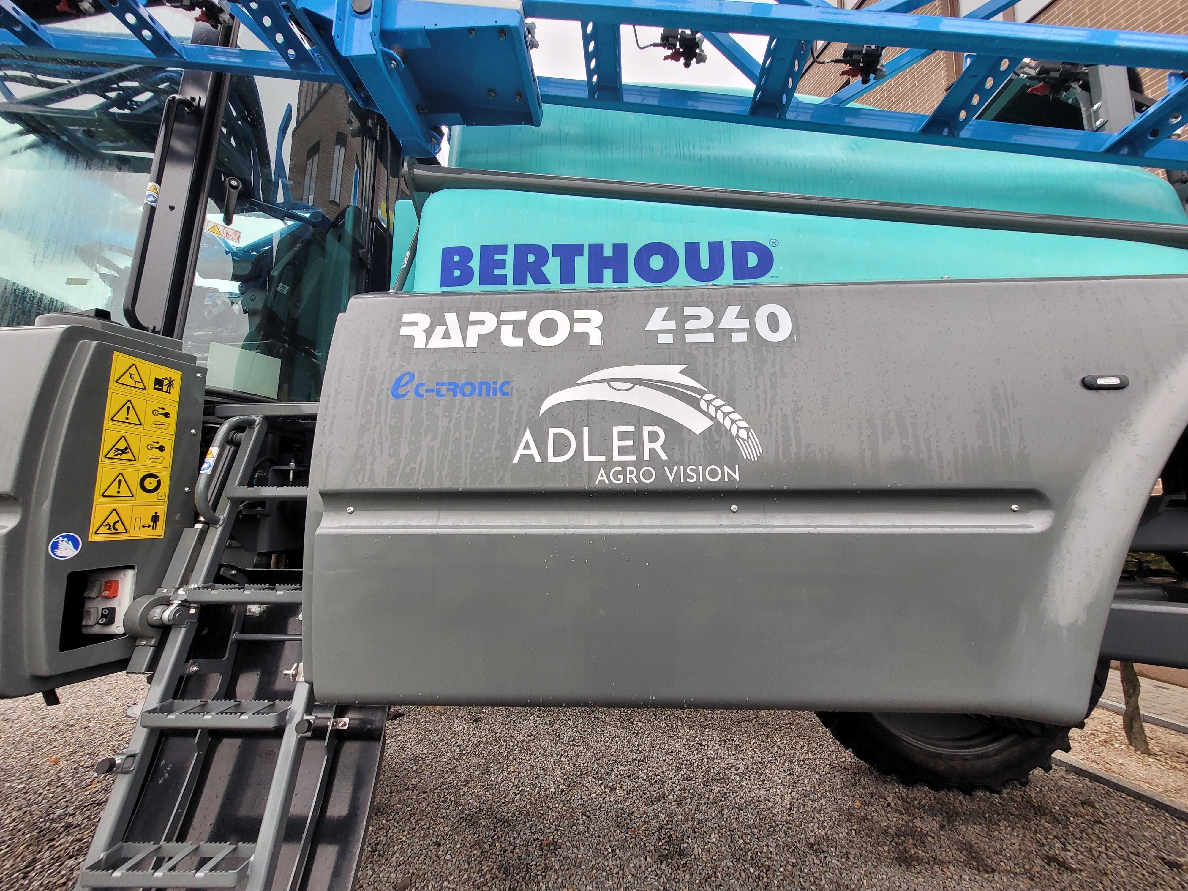 Самохідний обприскувач Berthoud Raptor 4240, 2024 року