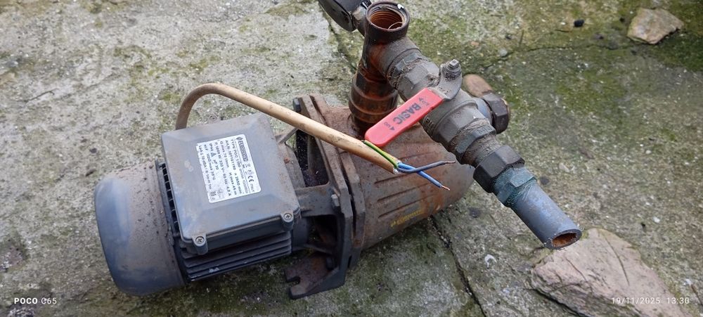 Electrobombas a funcionar