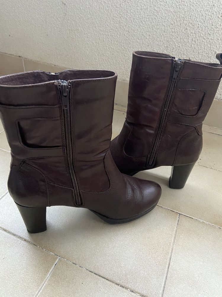 Botas de Mulher de pele