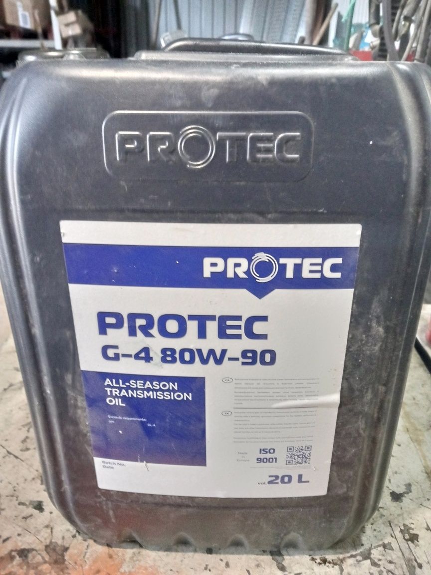 Масло трансмиссионное 80w90 protec g4