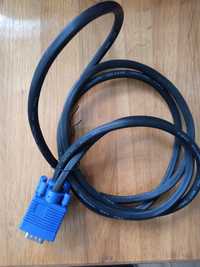 Kabel VGA-VGA 180cm do komputera gruby solidny