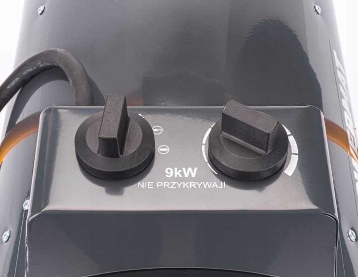 Nagrzewnica ELEKTRYCZNA Dmuchawa Farelka 9kW 400V PM-NAG-9EN PM1021