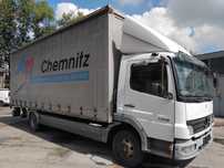 Mercedes-Benz 1218  Mercedes-Benz 1218 Atego 2005 firana winda