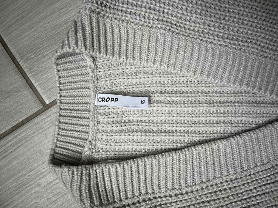 Кофта кардиган сірий