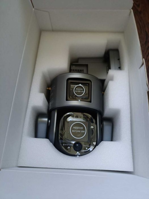 4К  камера видеонаблюдения 4 G на солнечной батареи Поворотная