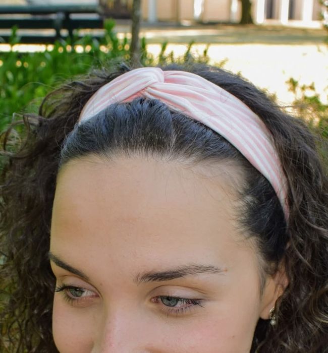 Fita para cabelo personalizável