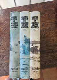 3 volumes "Grande crónica da segunda guerra mundial"