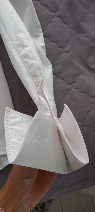 Biała elegancka koszula slim