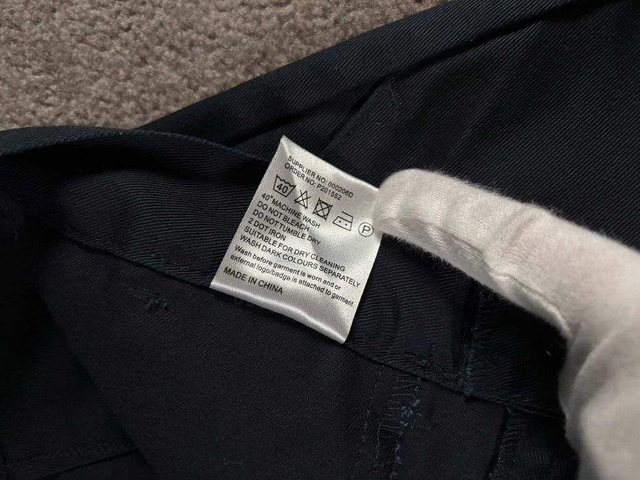 Spodnie Dickies 34R L Granatowe Proste Nowe Metki Szerokie