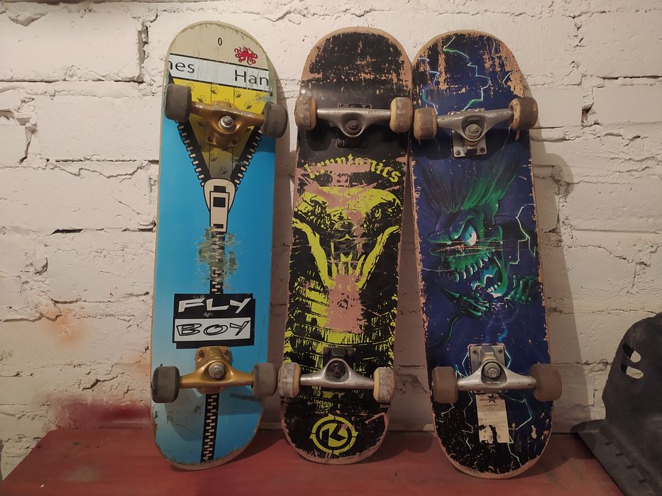 2 sztuki Deskorolka używana