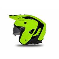 Capacete UFO Helmet Sheratan  amarelo fluo tamanho M