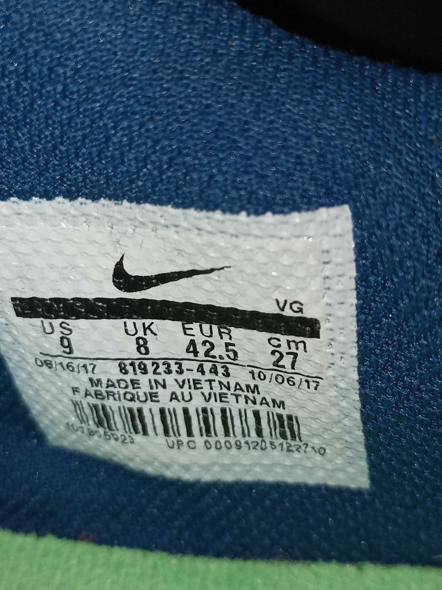 Бутси кожані Nike Tіempo розмір 42.5 довжина стельки 27 см