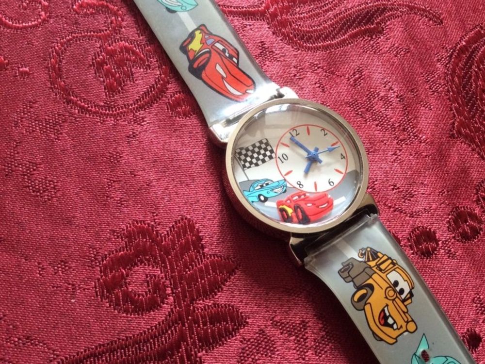Новые Часы наручные детские тачки годинник дитячий машинки