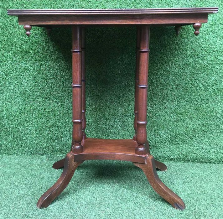 Mesa de apoio antiga, movel de encostar