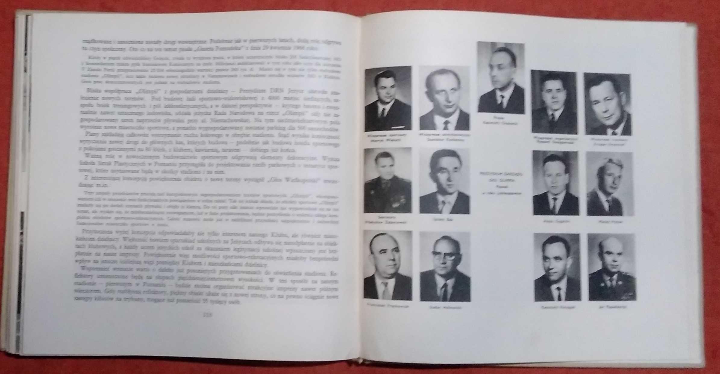 XX lat gwardyjskiego klubu sportowego Olimpia Poznań unikat 1968