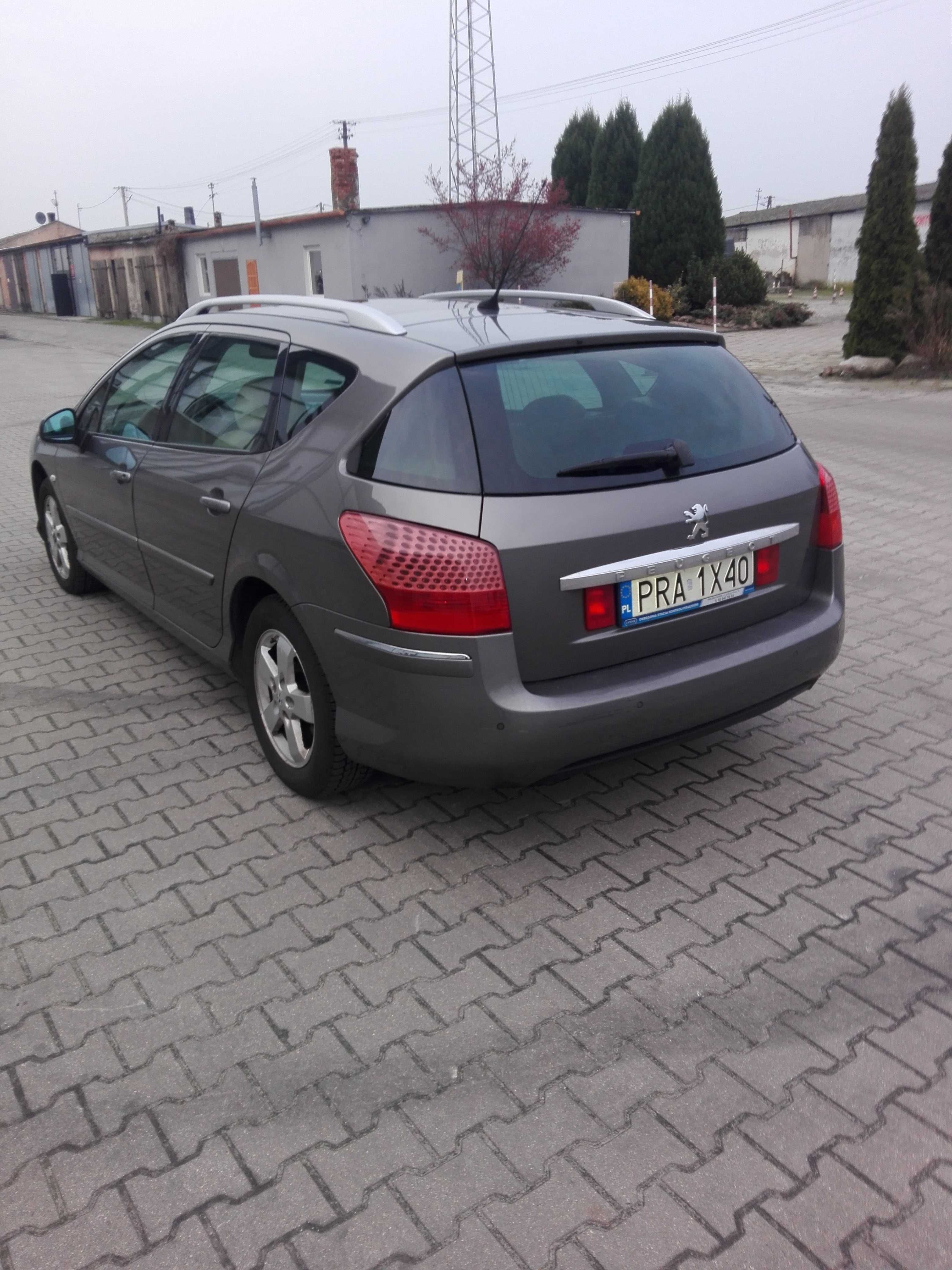 Peugeot 407 Panorama Dach 2010 Rok