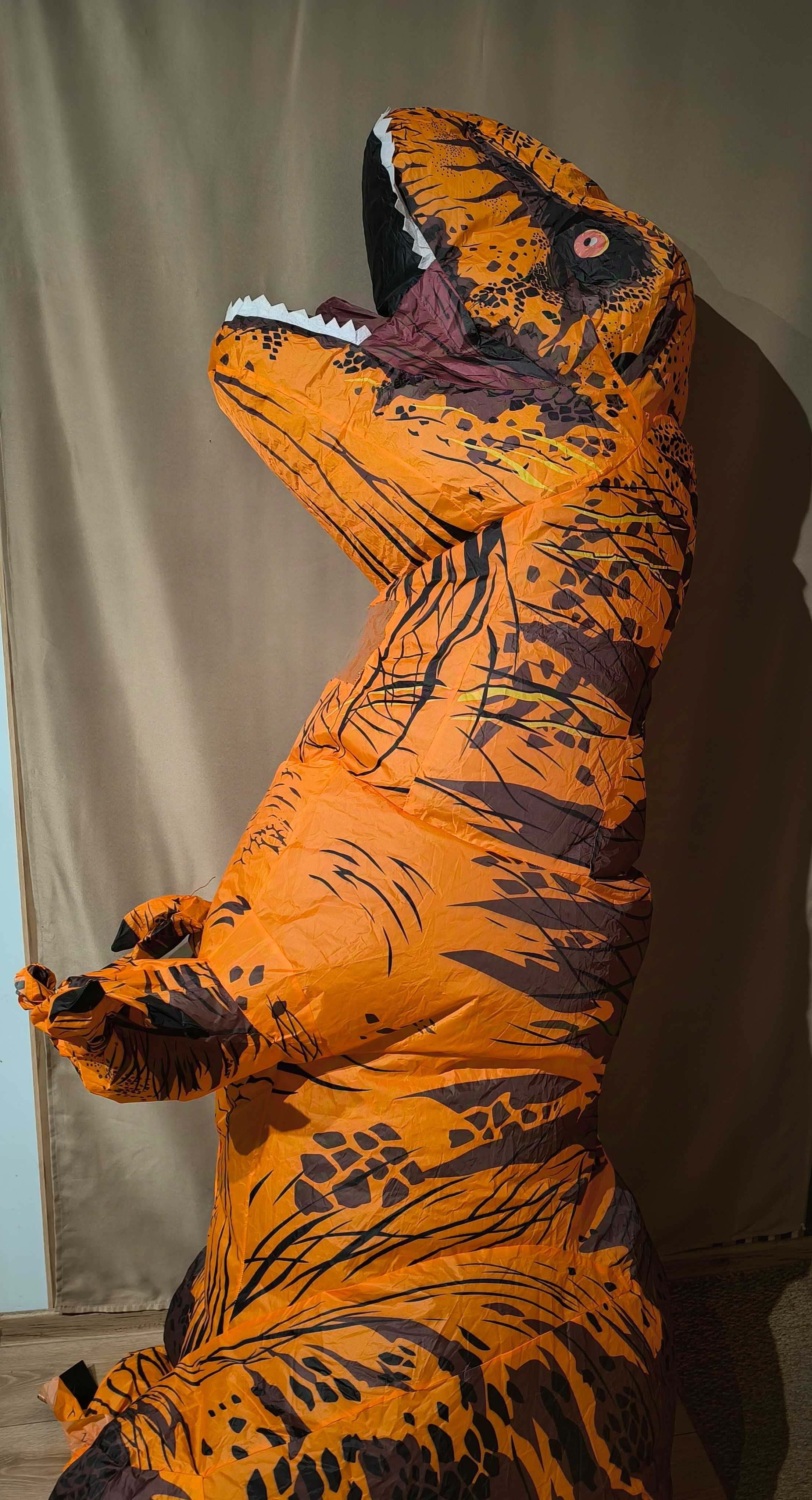Kostium strój dmuchany T-rex