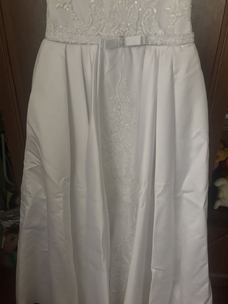 Весільна сукня р.46 з кольцями Торг