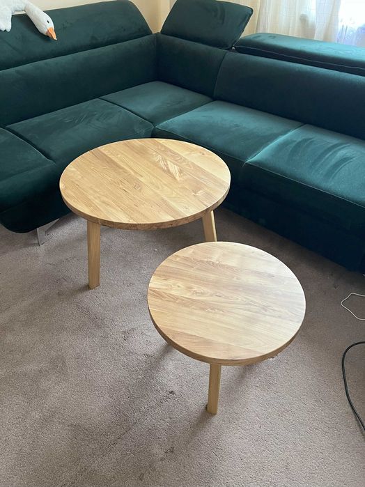 Stolik kawowy stolik w stolik ława loft dąb