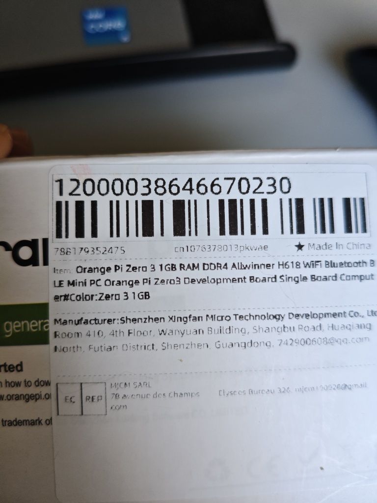 Orangepie Zero 3 1Gb