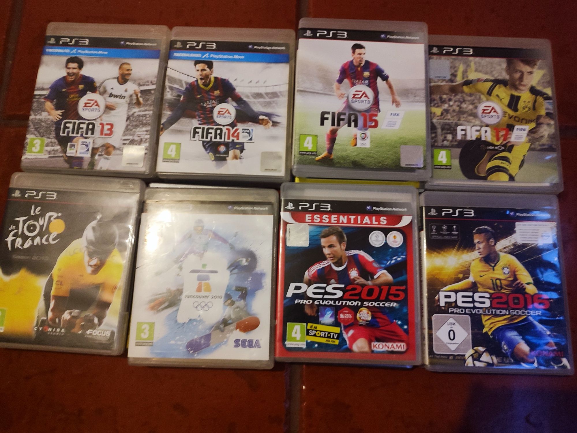Vendo conjunto a escolha de jogos PS3