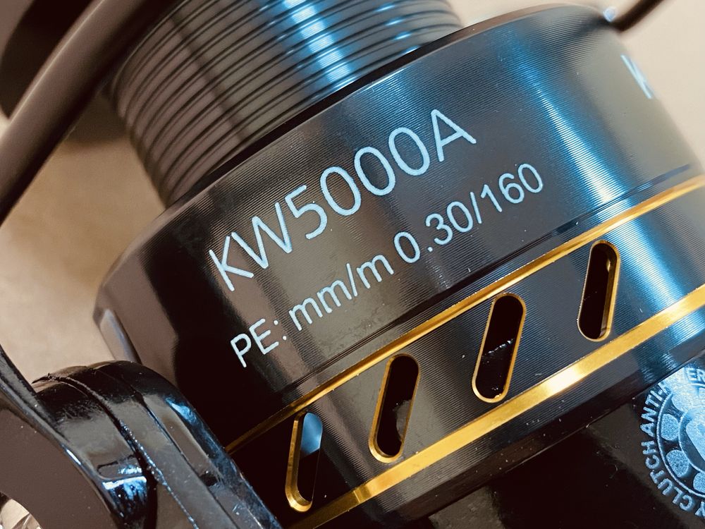 Катушка Карповая Kaida 5000 с байтраннером. Котушка риболовна