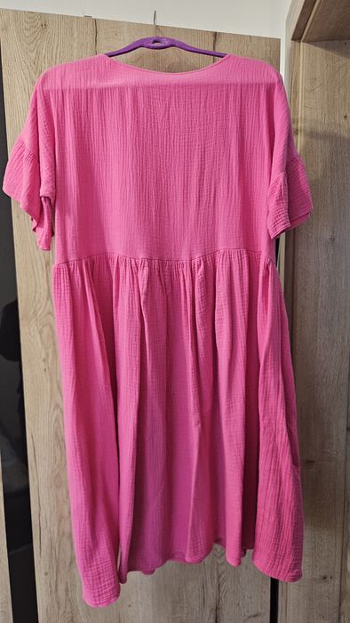 Sukienka bawełniana rozkloszowana L/XL