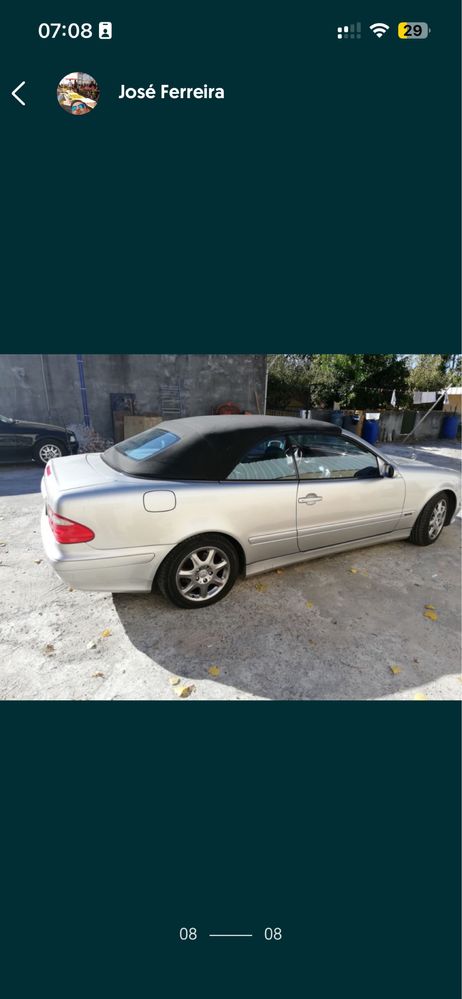 Mercedes Benz CLK 200 Cabriolet