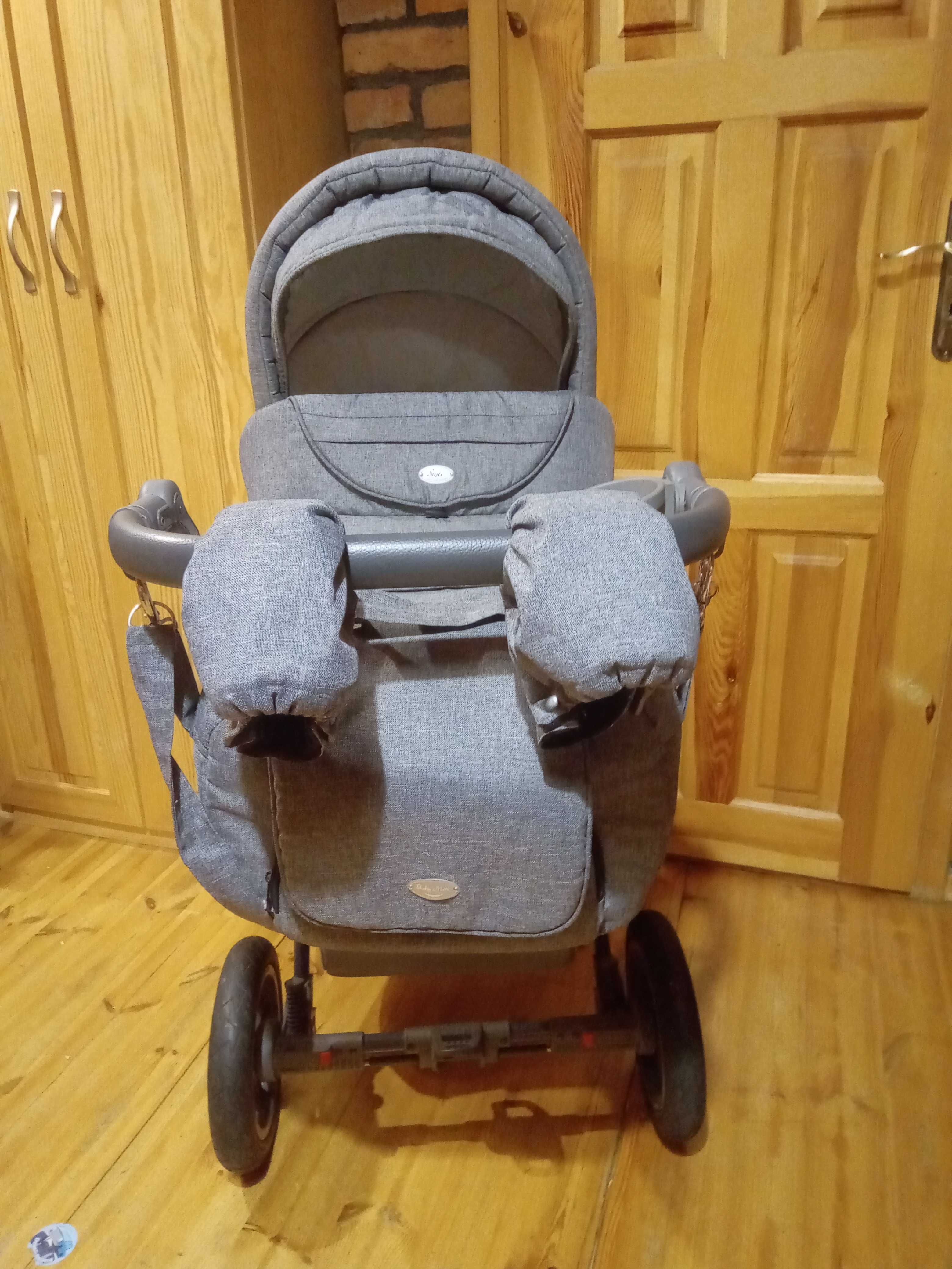 Wózek dziecięcy 2w1, polski producent, kompletne wyposażenie