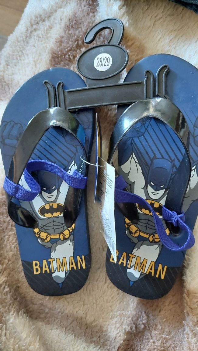 Klapki  dziecinne batman