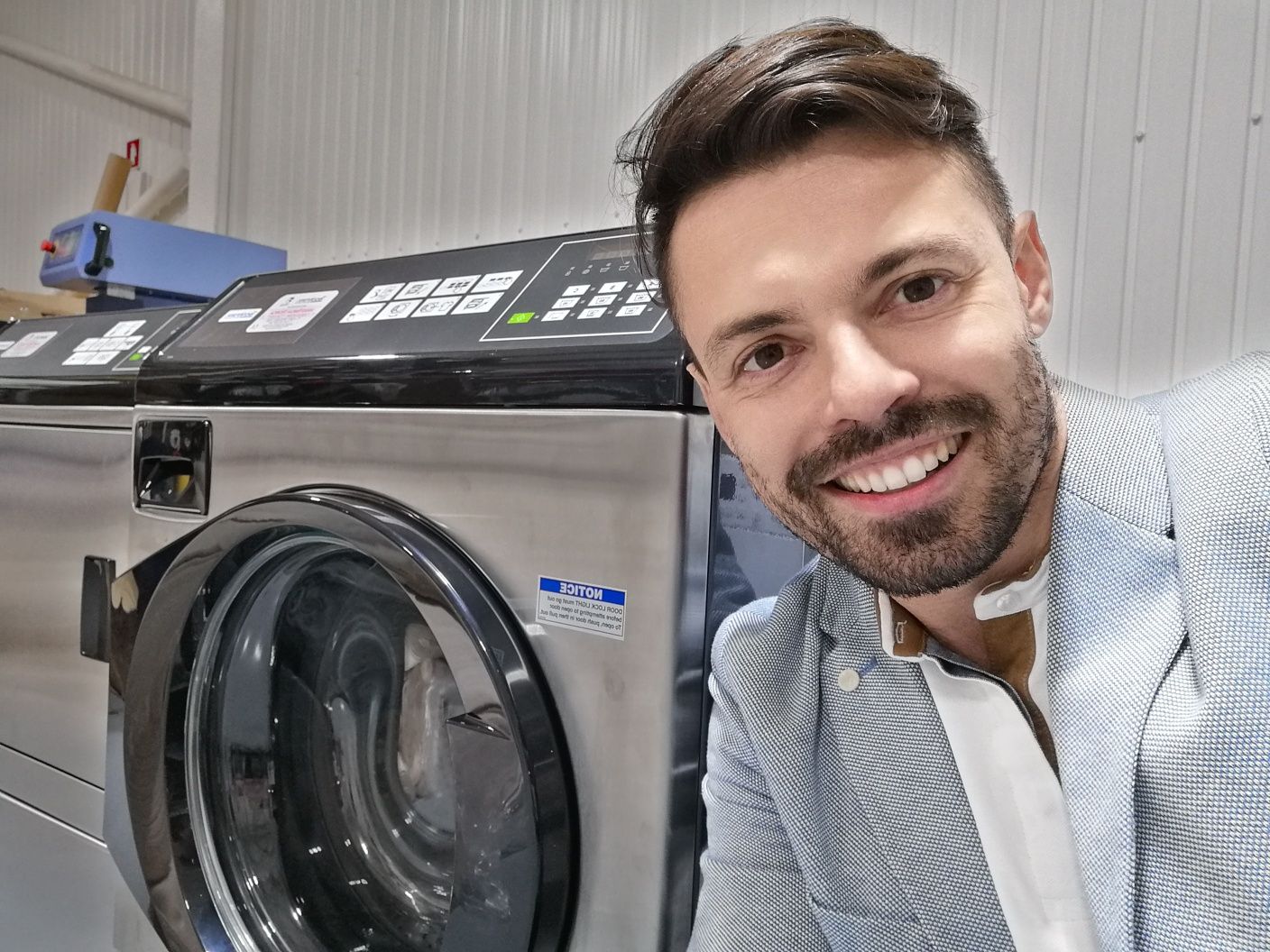 Hotéis lavandaria Máquinas de lavar e secar self service