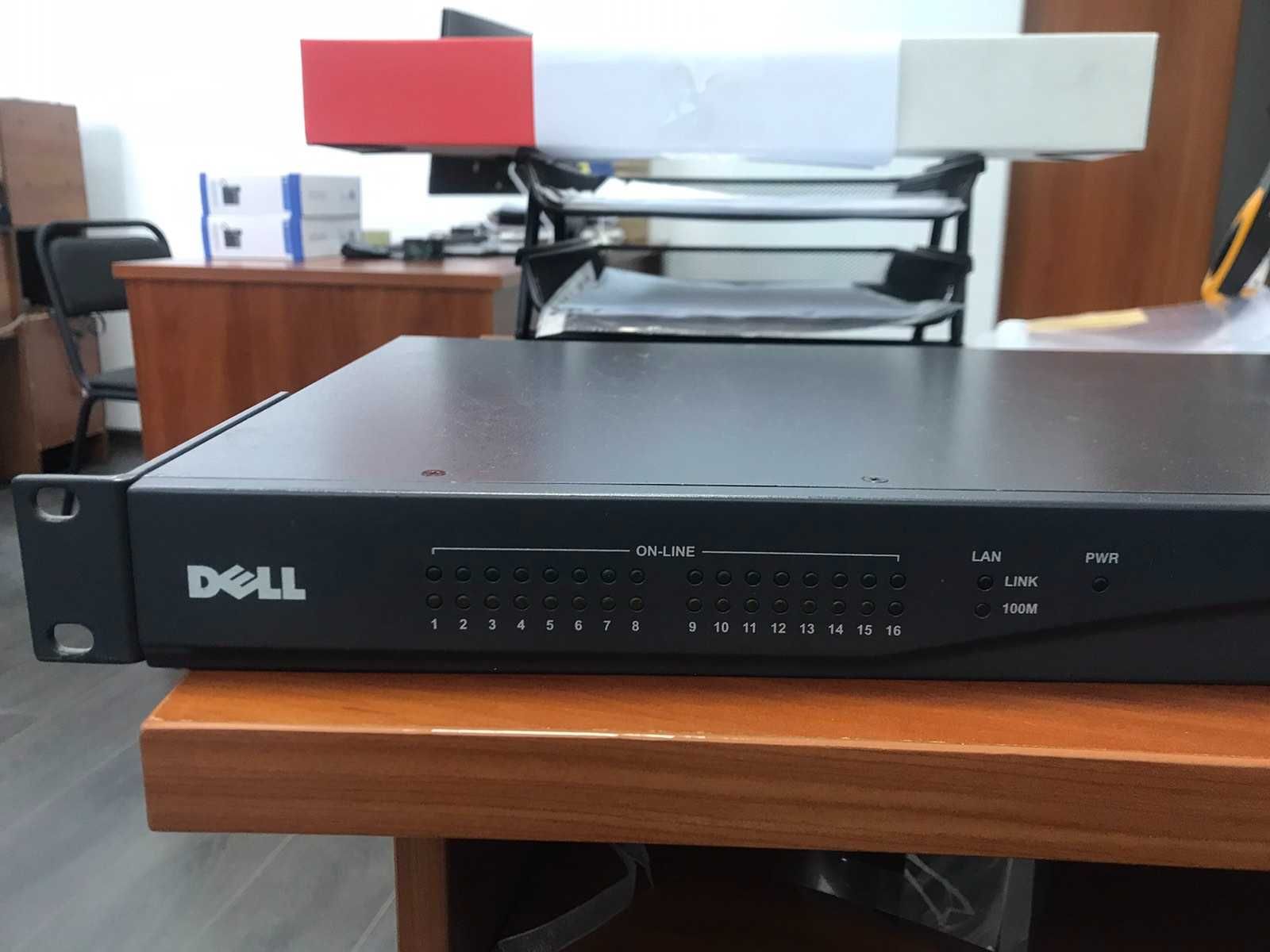 16-Port KVM КВМ Dell Poweredge 2161DS-2