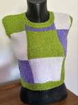 Crop top bolero tricot