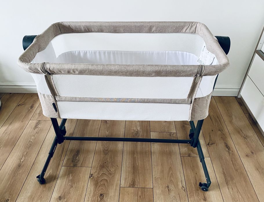 Приставне ліжечко-колиска Kinderkraft Neste Up 2 beige