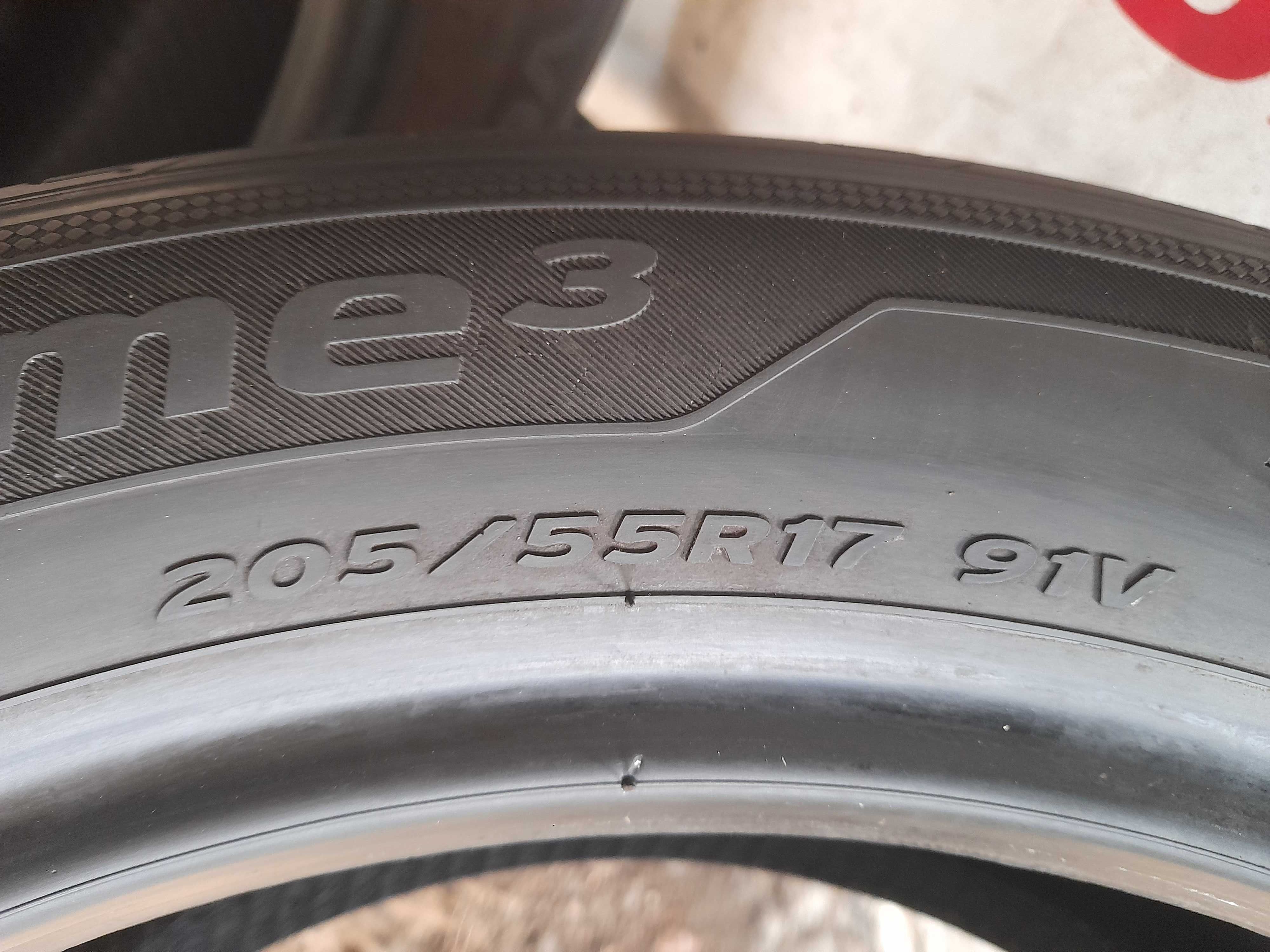 Літні шини 205/55 R17 Hankook ventus prime 3 6,5мм