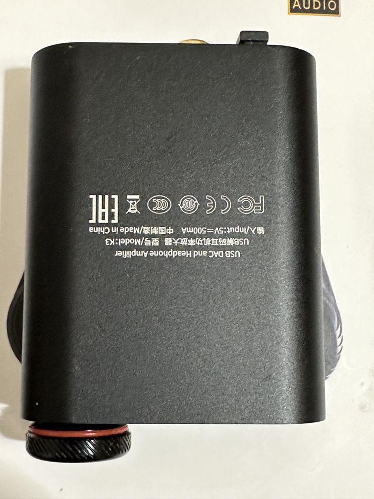 FiiO K3  USB DAC. Headphone Amplifier