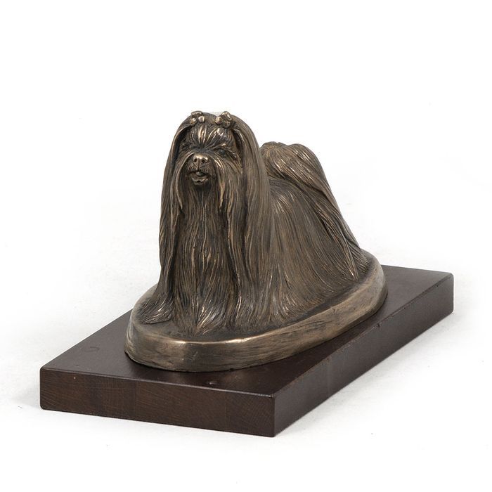 Shih Tzu figurka na drewnie Art-Dog