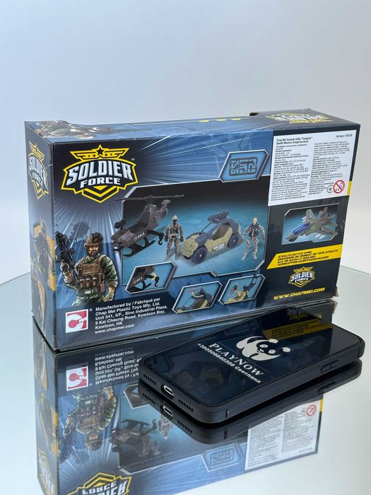 Дитячий набір Chap Mei / Солдатики набор джип, машинка *