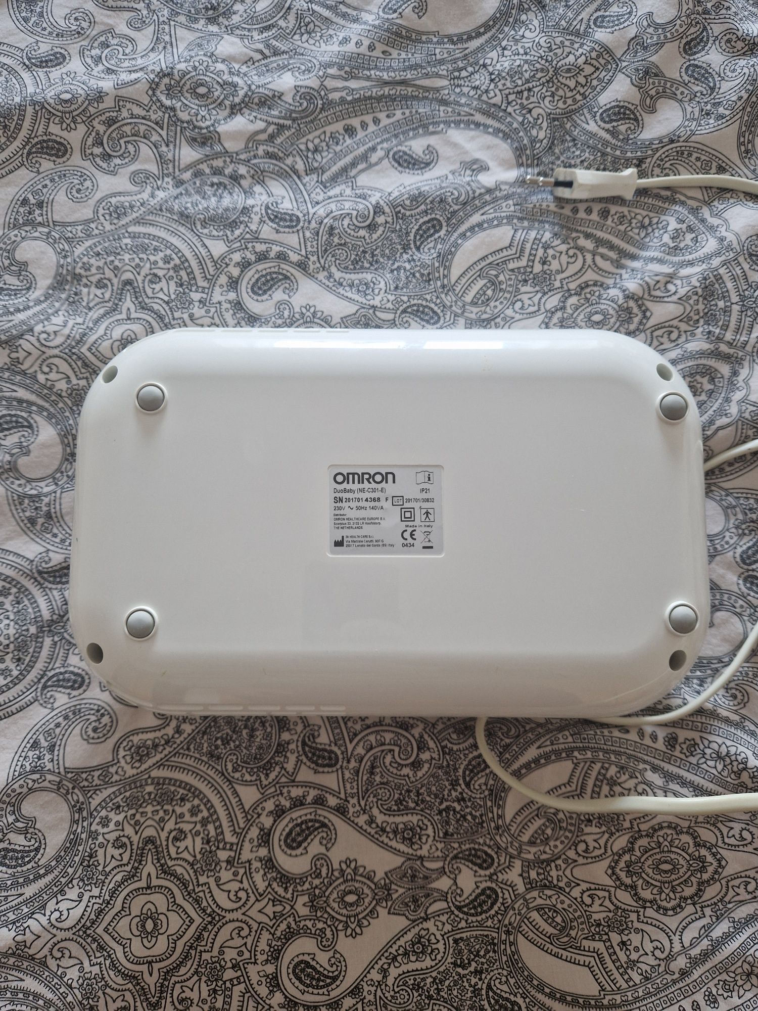 Nebulizador omron duo baby