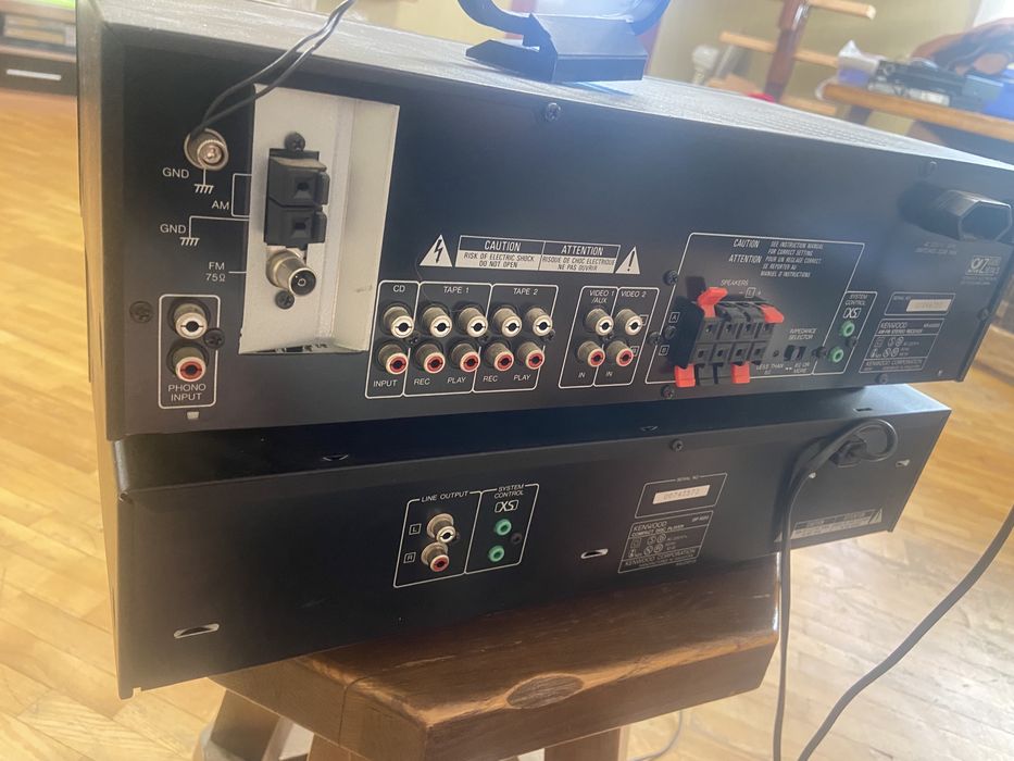 Стерео ресивер и проигрыватель компакт дисков Kenwood KR-A5020
