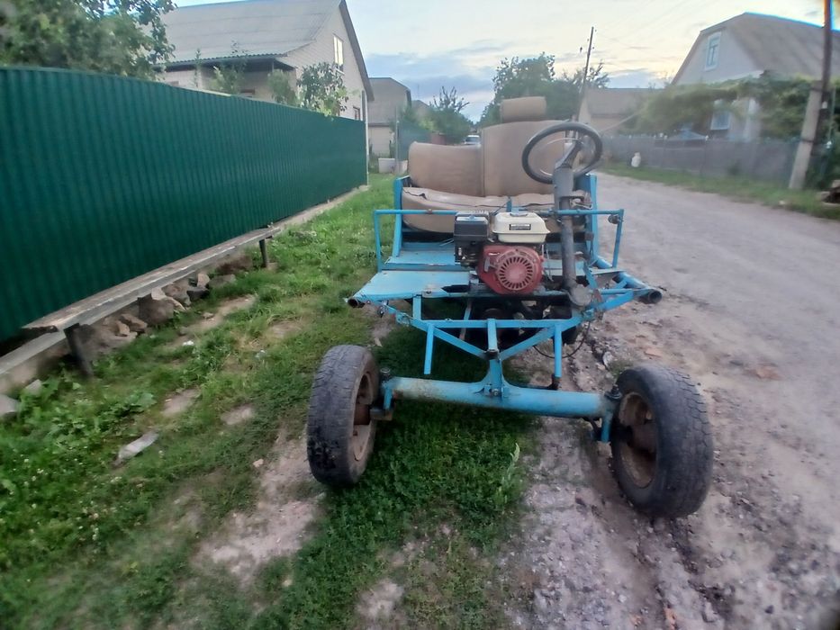 Продам мотоблок переобладнаний під трактор з прицепом  ціна 30 000 грн