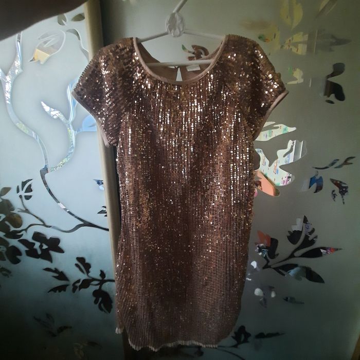 Сукня святкова в паєтках,плаття нарядне Next