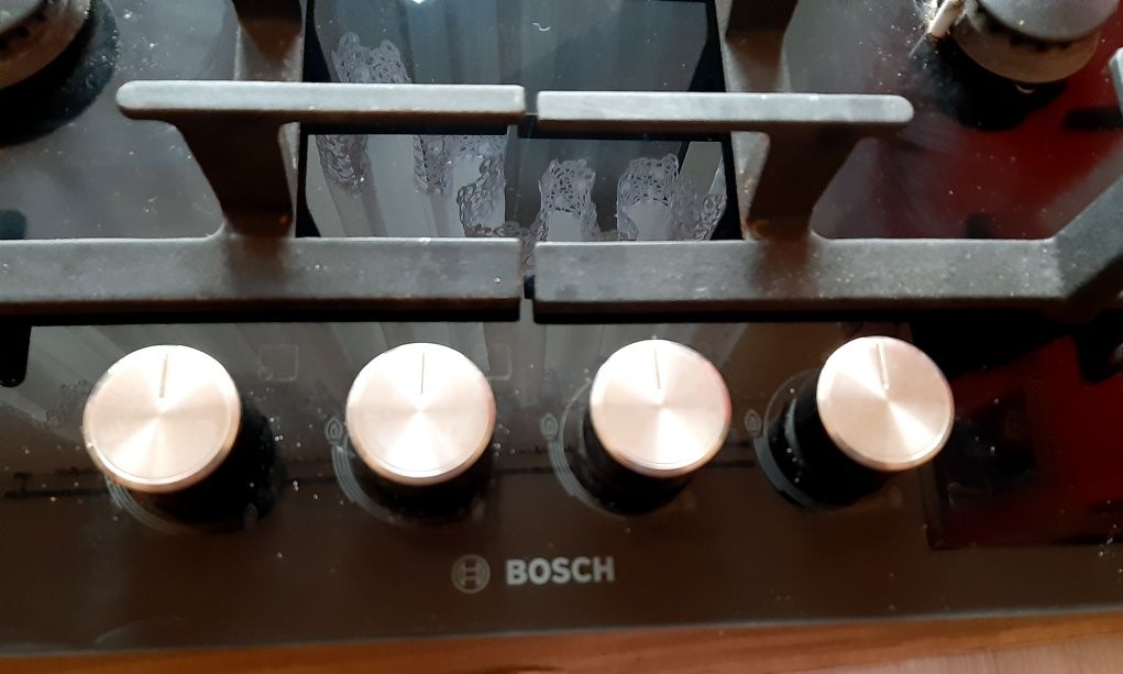 Płyta Gazowa Do Zabudowy BOSCH Ciemne Szkło 100% Sprawna Zadbana