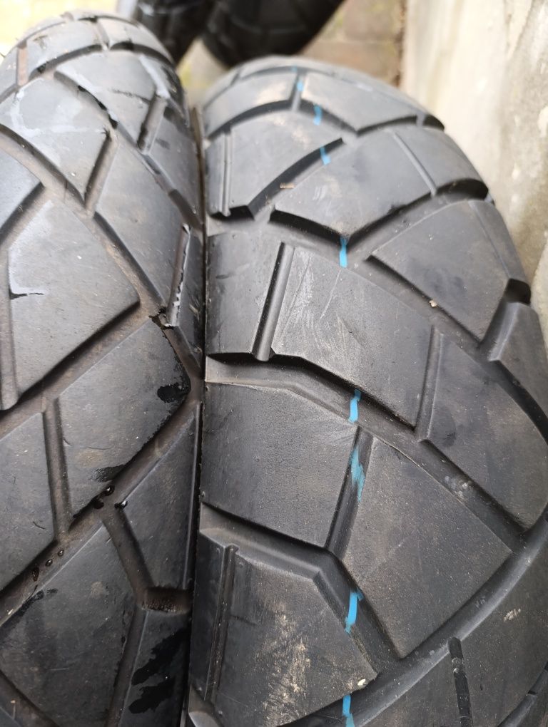 Sprzedam Opony Dunlop 90/90/21 150/70/17 Komplet