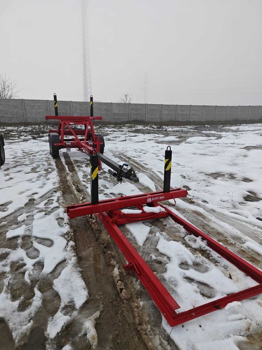 Przyczepa dłużycowa dłużyca Auwarter NL2,7T do stali drutu słupów A/13