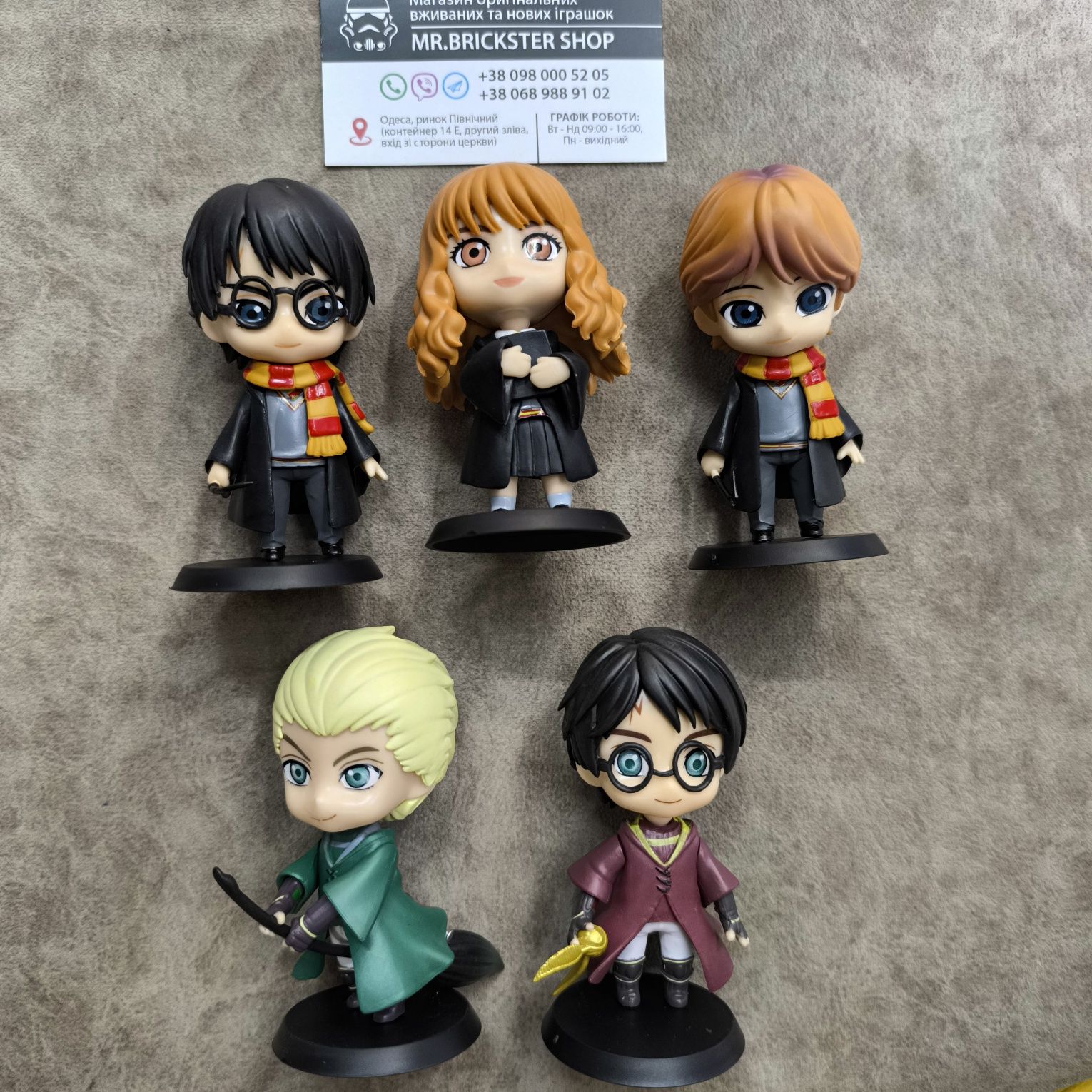Фигурки Гарри Поттер статуэтка Harry Potter Малфой Снейп Гермиона Рон