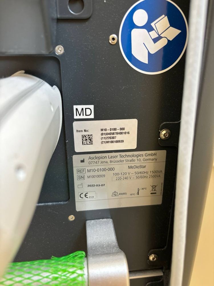 Laser do depilacji laserowej Asclepion MeDioStar Monolith 2022