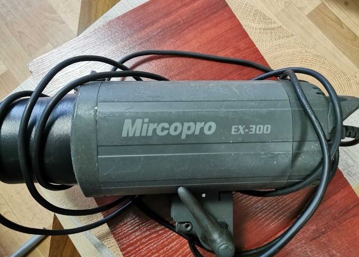 Вспышка студийная   Mircopro EX-300 Дж. Студійний спалах Mircopro