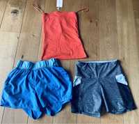 2 pary spidenki sportowe asics + nowy top xs